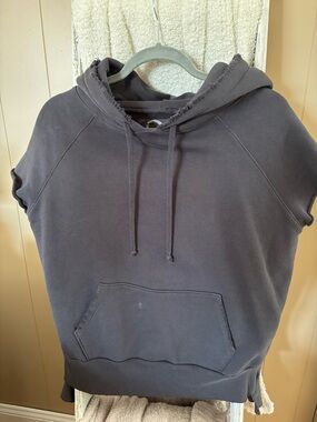 Frank & Eileen Tee Lab distressed drawstring hoodie